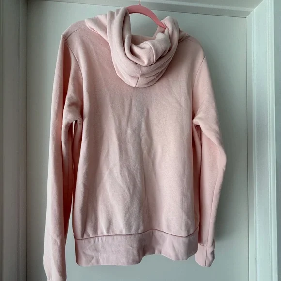 Aviator Nation 5 stripe hoodie light pink rainbow white size L NWOT - Picture 5 of 9